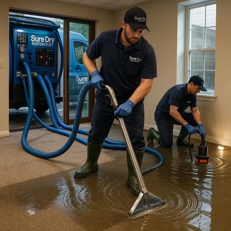 Water Extraction and Removal process in Hardwick, NJ